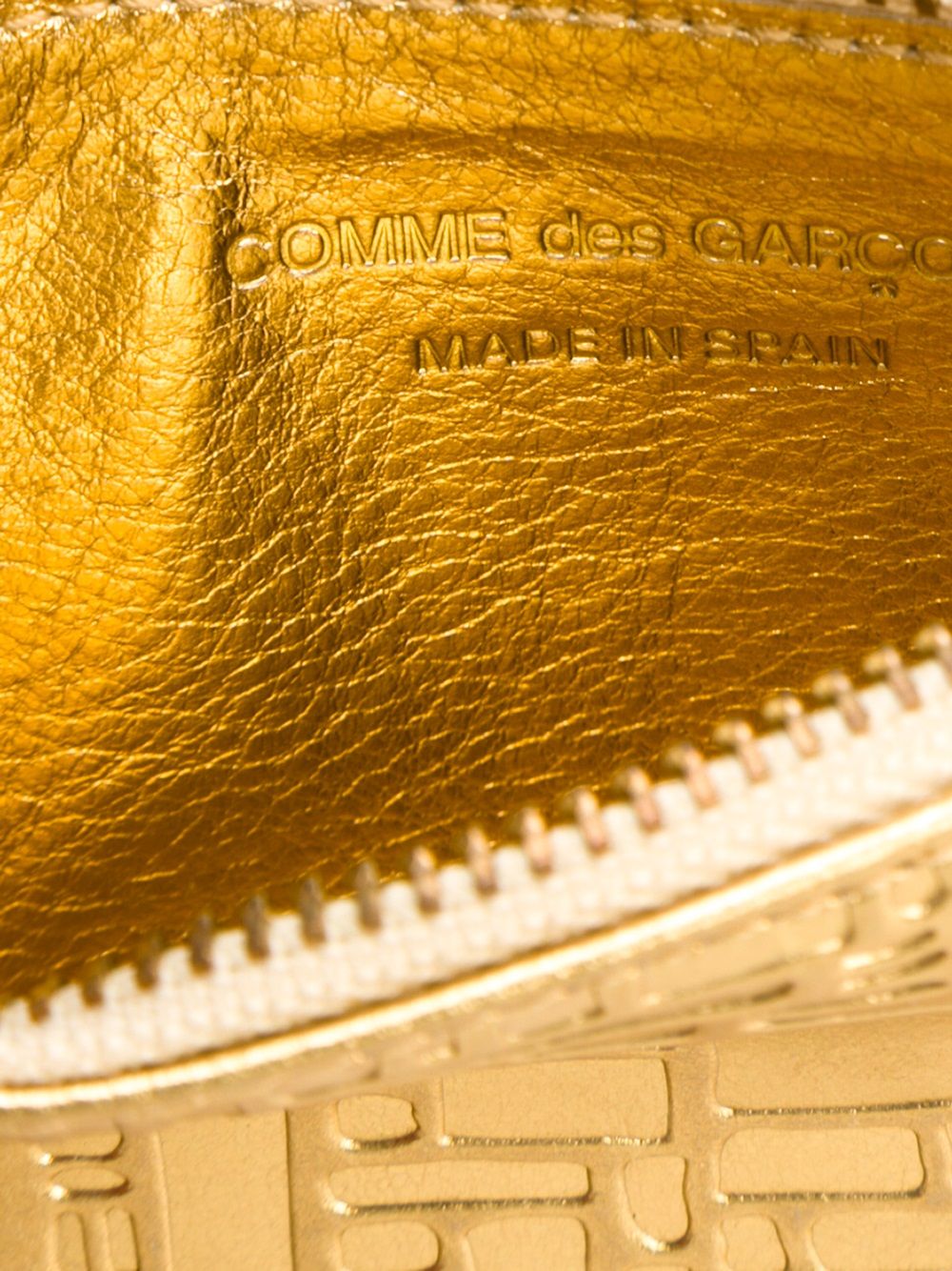 фото Comme des garçons wallet кошелек 'embossed logo'