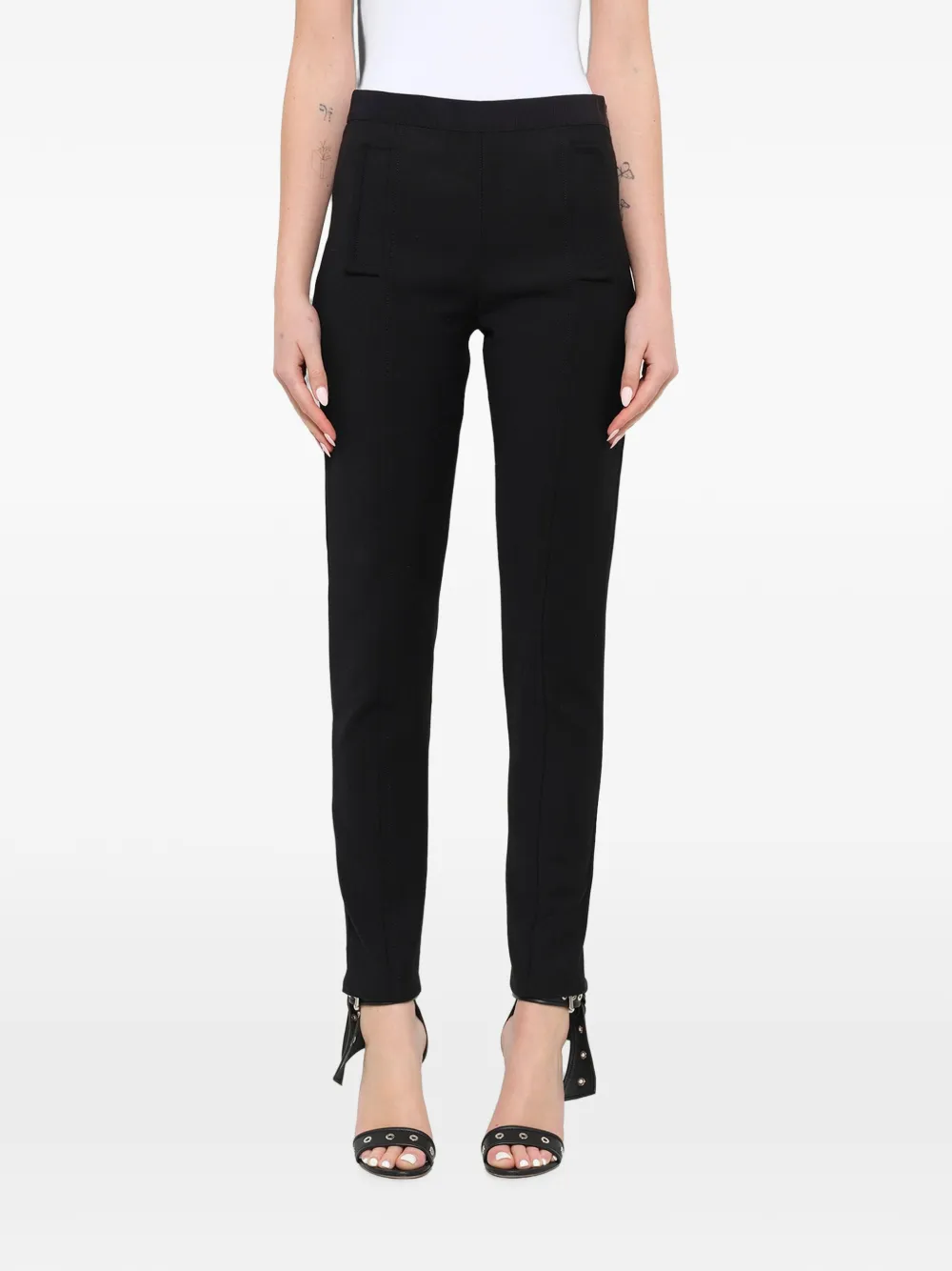 Neil Barrett high waist trousers - Nero