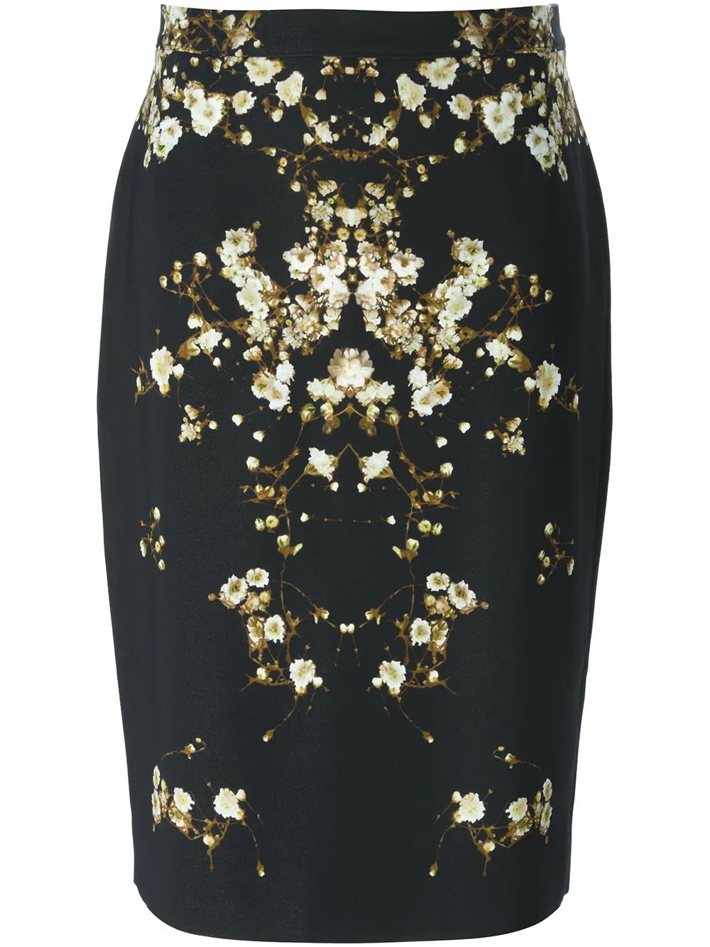 Givenchy Rock mit Gipskraut-Print - Schwarz