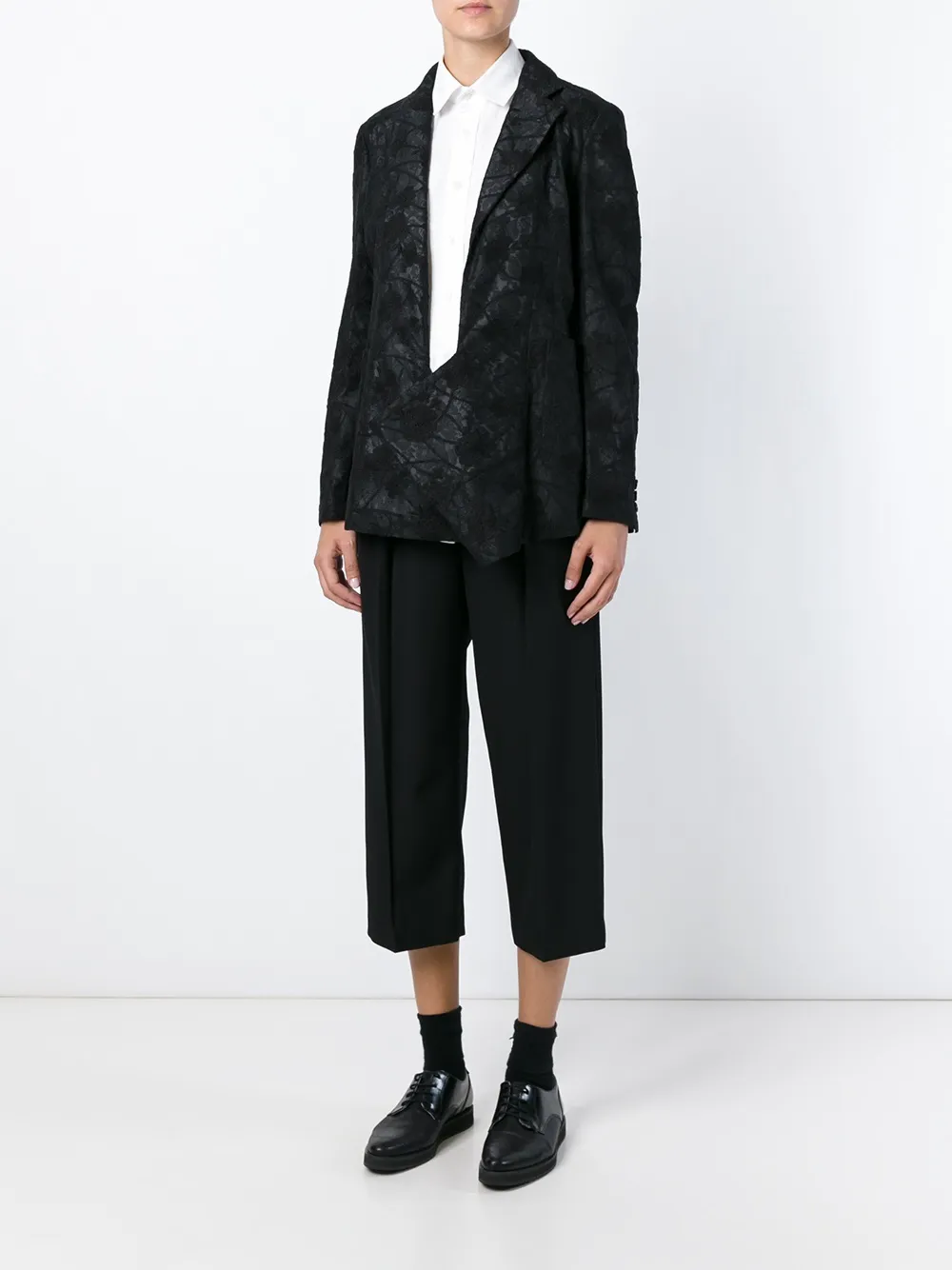 Comme Des Garçons lace embroidered jacket | Blazers | Image 2