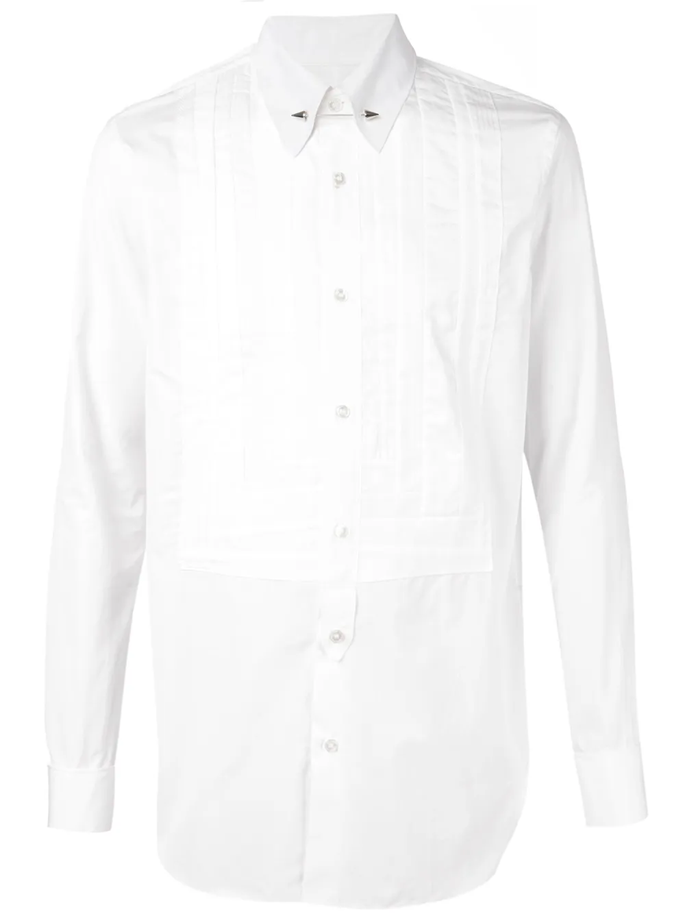 Junya Watanabe MAN pleated chest detail shirt | White | Image 1