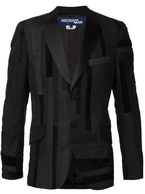 junya watanabe patchwork blazer