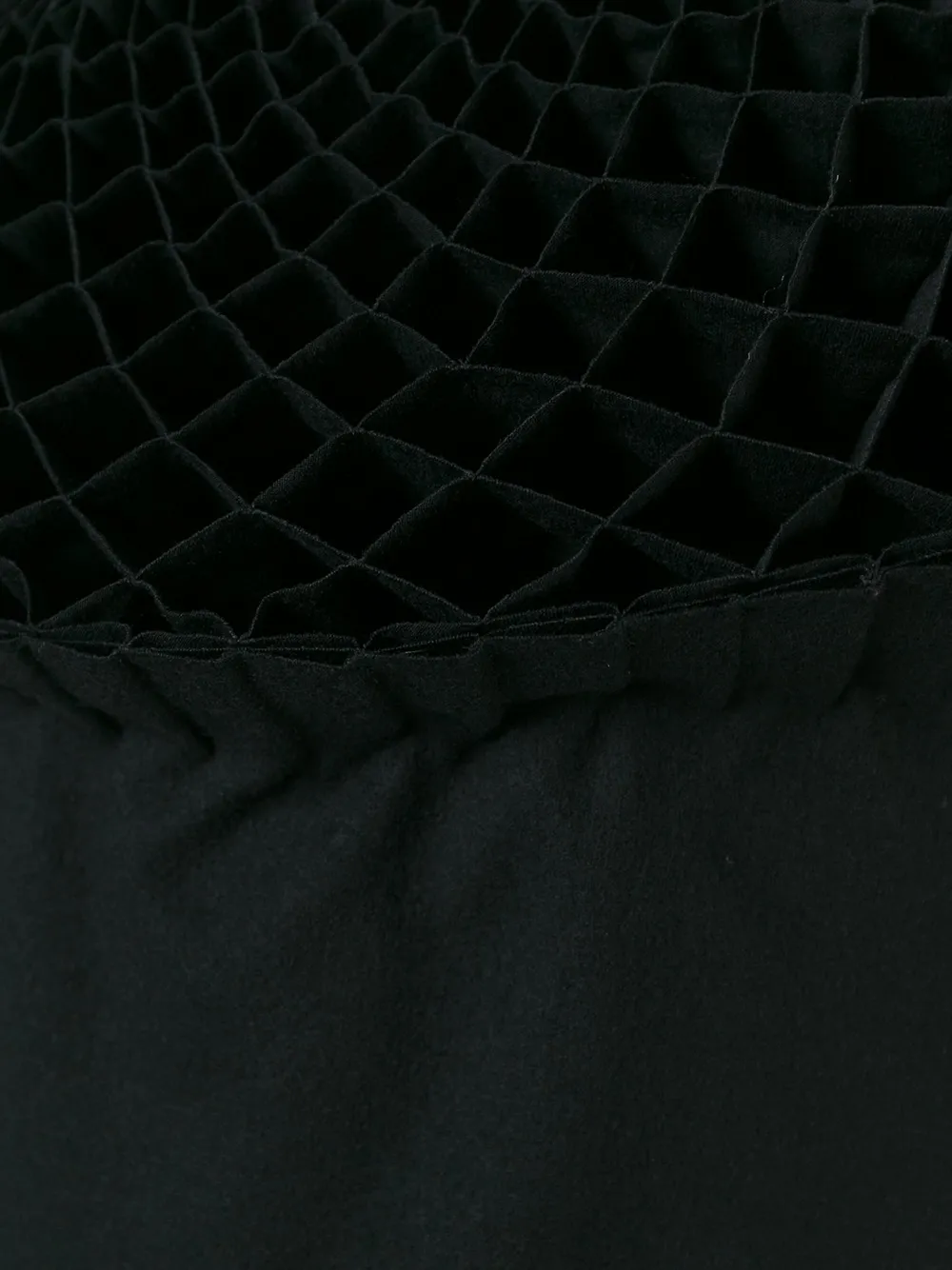 Junya Watanabe Ruff-collar Midi Dress In Black