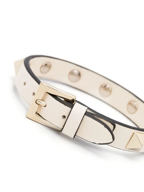 Women's Rockstud Leather Belt by Valentino Garavani