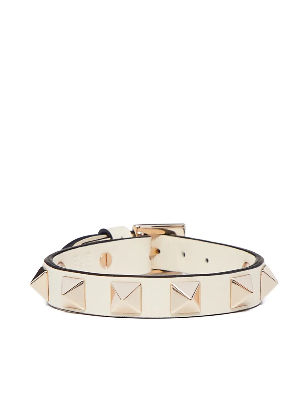 Valentino Garavani ヴァレンティノ・ガラヴァーニ ロックスタッズ ブレスレット - ニュートラル Valentino Garavani ヴァレンティノ・ガラヴァーニ ロックスタッズ ブレスレット - ニュートラル