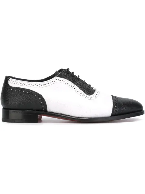 Junya Watanabe MAN panelled Oxford shoes
