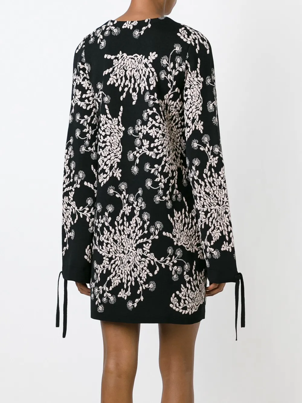 Chloé floral knit dress Zwart