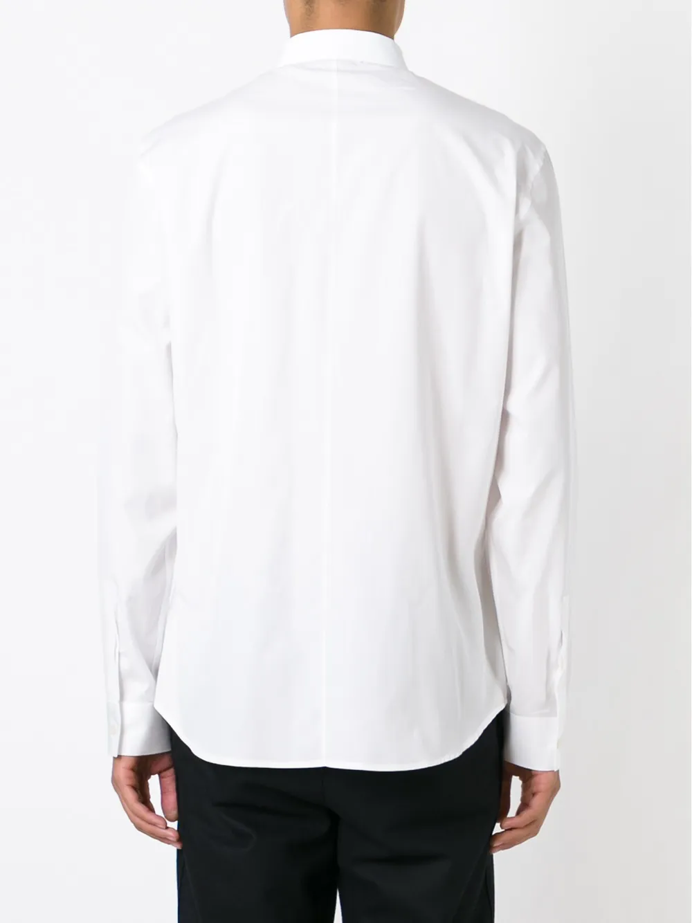 Givenchy floral macramé shirt Wit