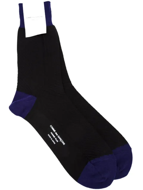 Comme des Garçons Homme Plus logo print socks