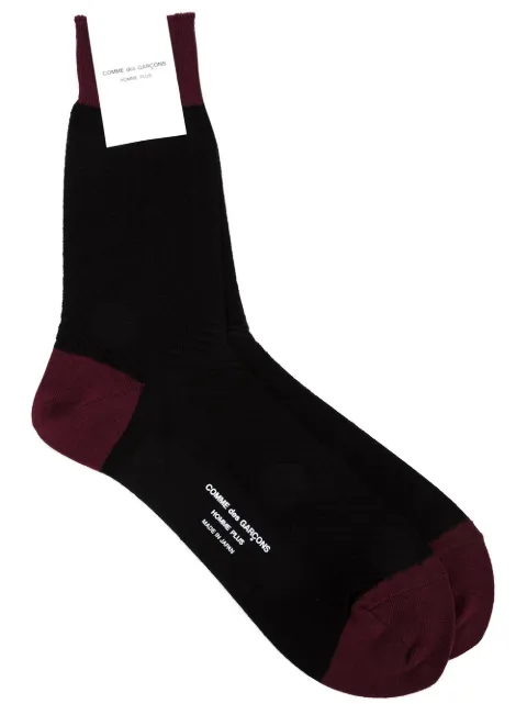 Comme des Garçons Homme Plus logo print socks
