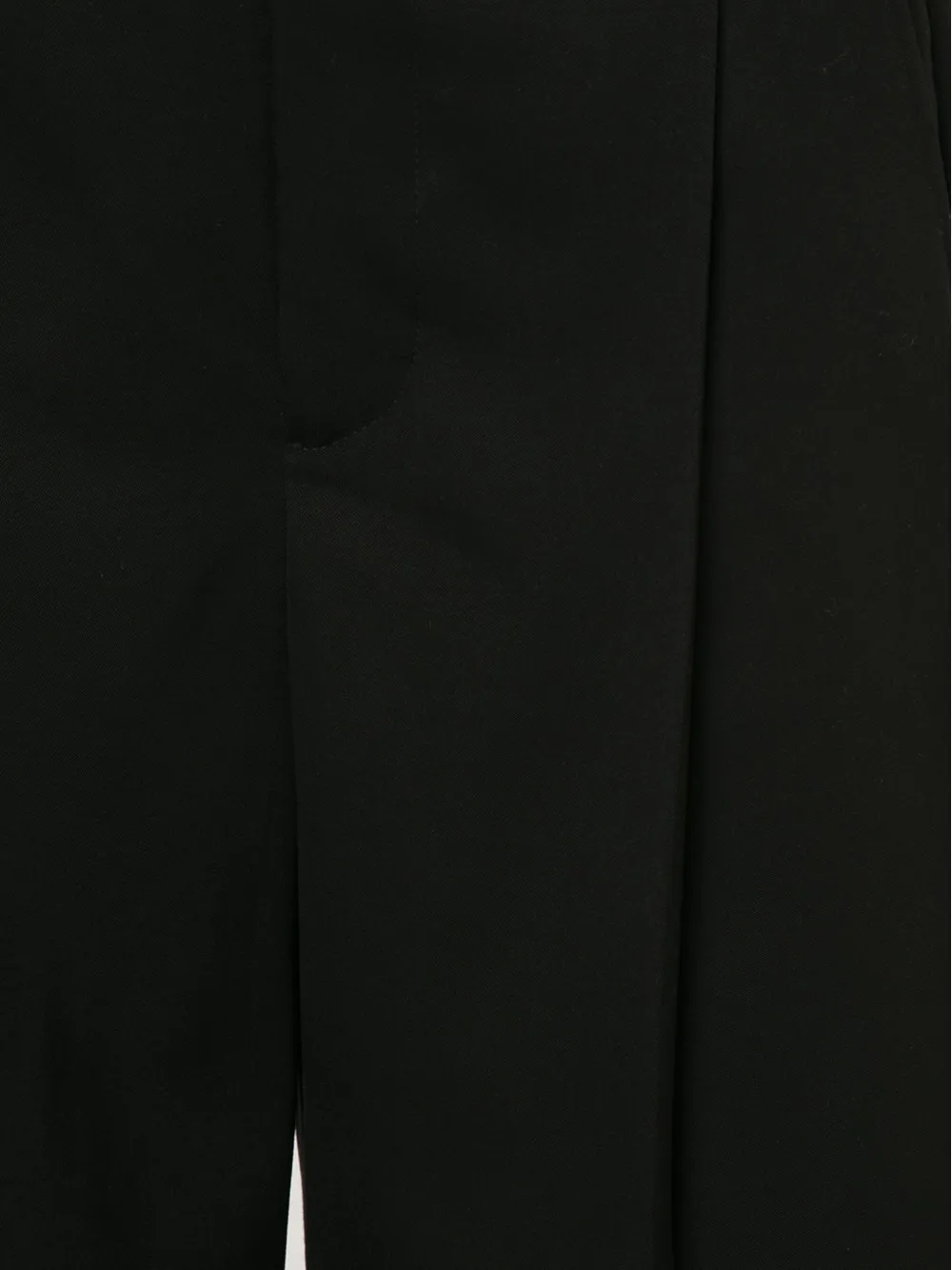 Noir Kei Ninomiya pleated culottes Zwart