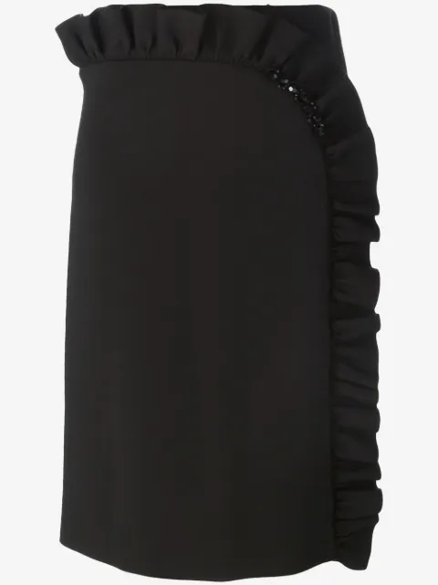 Simone Rocha Rock mit Rüschen