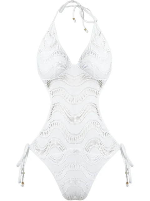 Amir Slama cut out pattern swimsuit