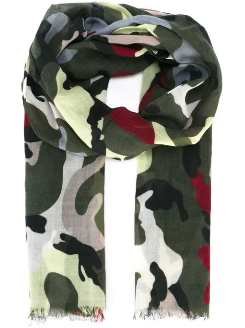 Valentino Garavani écharpe camouflage