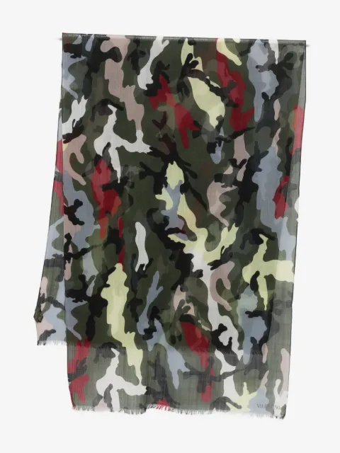 Valentino Garavani écharpe camouflage