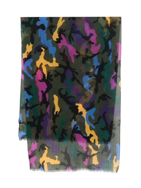 Valentino Garavani camouflage scarf