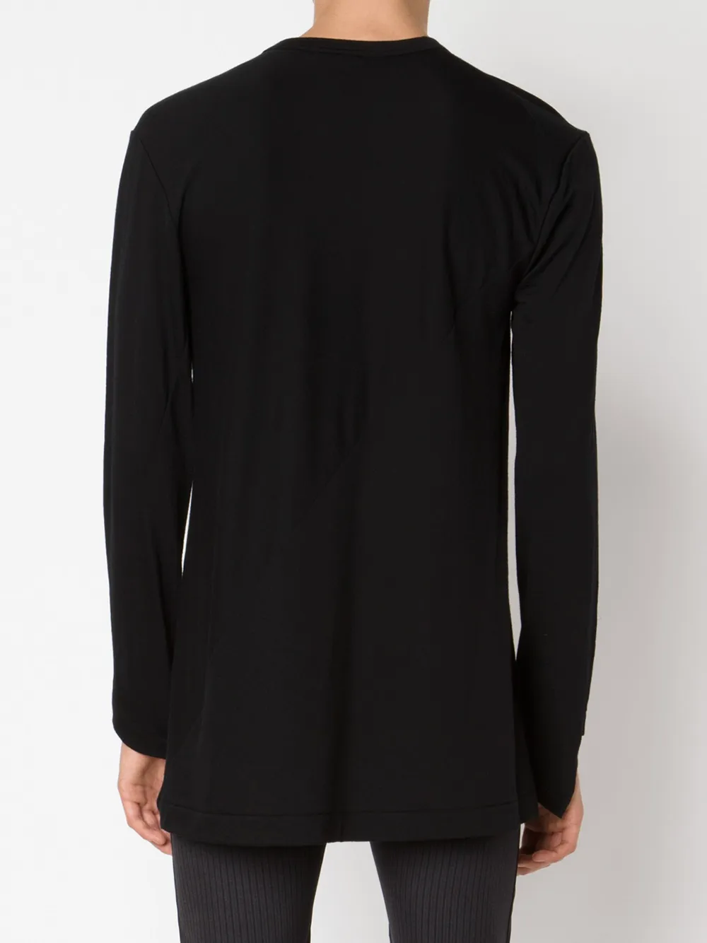 Comme des Garçons Homme Plus loose fine knit sweater Zwart