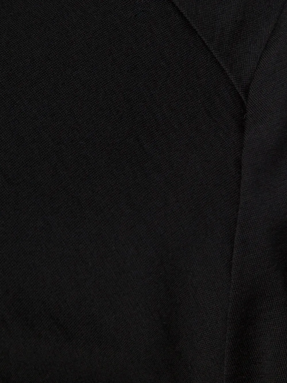 Comme des Garçons Homme Plus loose fine knit sweater Zwart