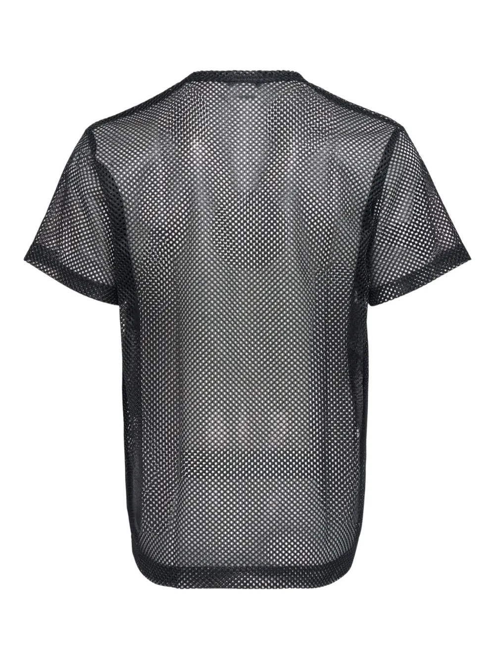 Comme des Garçons Homme Plus loose fine knit sweater Zwart