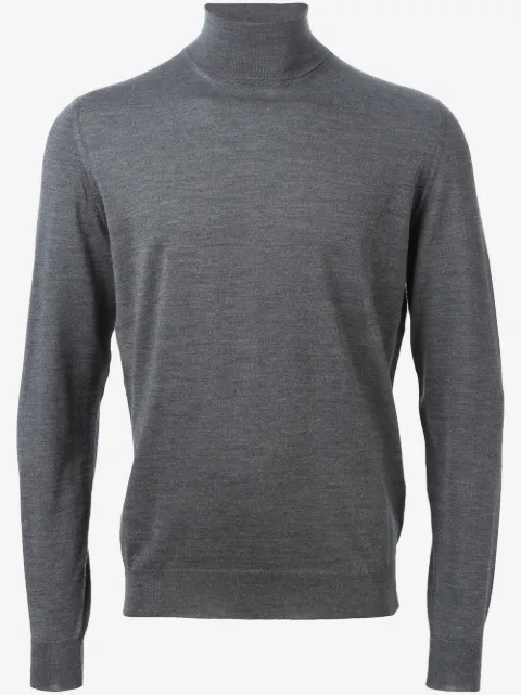 Drumohr fine-knit roll neck sweater