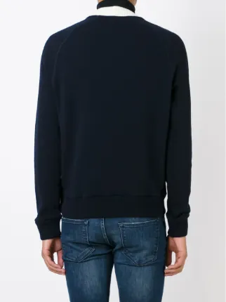 moncler x ami embroidered logo sweater moncler x ami embroidered logo sweater