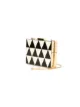 Valentino Garavani geometric box clutch