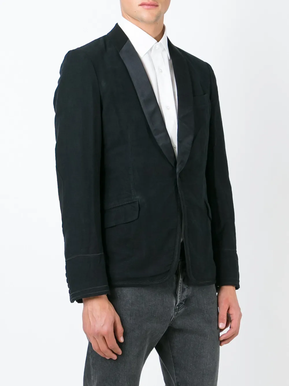 Junya Watanabe One-button Blazer In Black