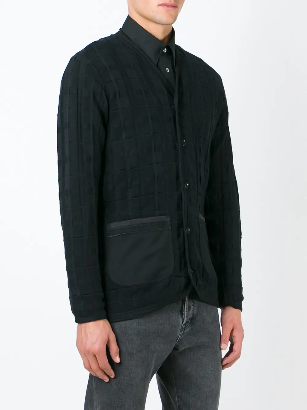 Junya Watanabe MAN textured cardigan | Cardigans | Image 2