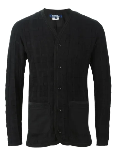 Junya Watanabe MAN textured cardigan