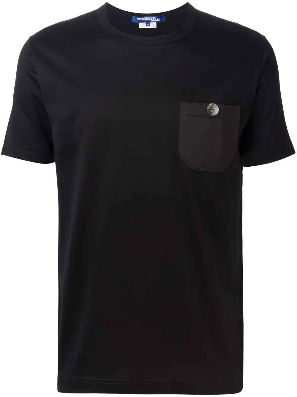 Junya Watanabe MAN patch pocket T-shirt | Black | Image 1