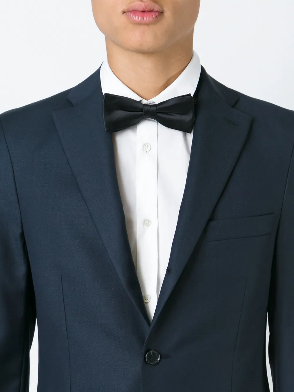 Junya Watanabe MAN classic bow-tie - Zwart