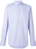 Maison Kitsuné button down shirt - Blue