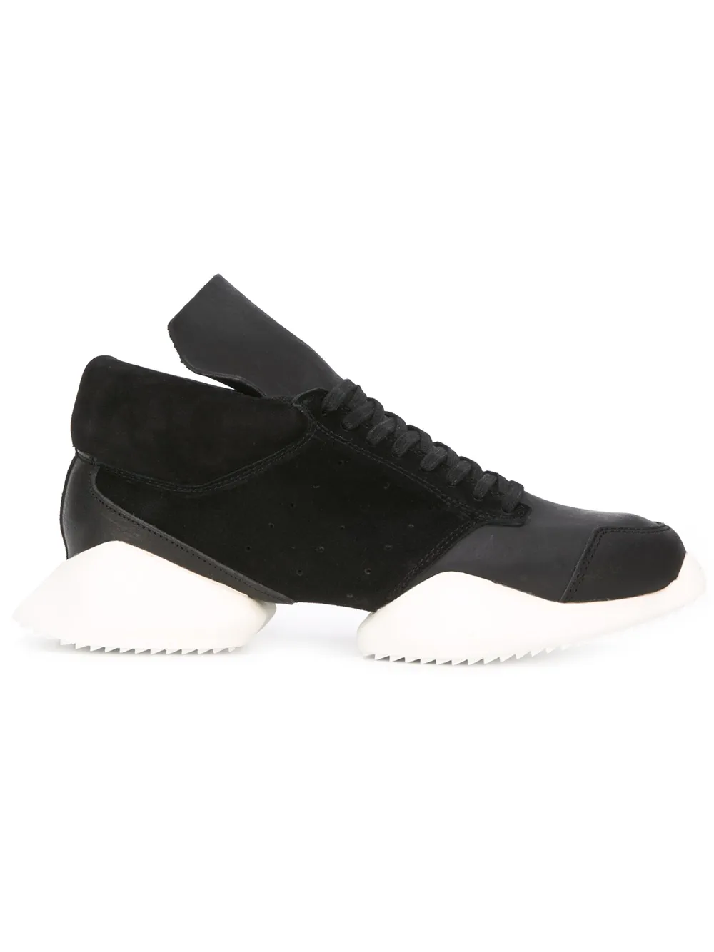 Rick Owens ' x Adidas Tech Runner' sneakers Black