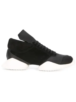 Rick Owens 'Rick Owens x Adidas Tech Runner' Sneakers | Black