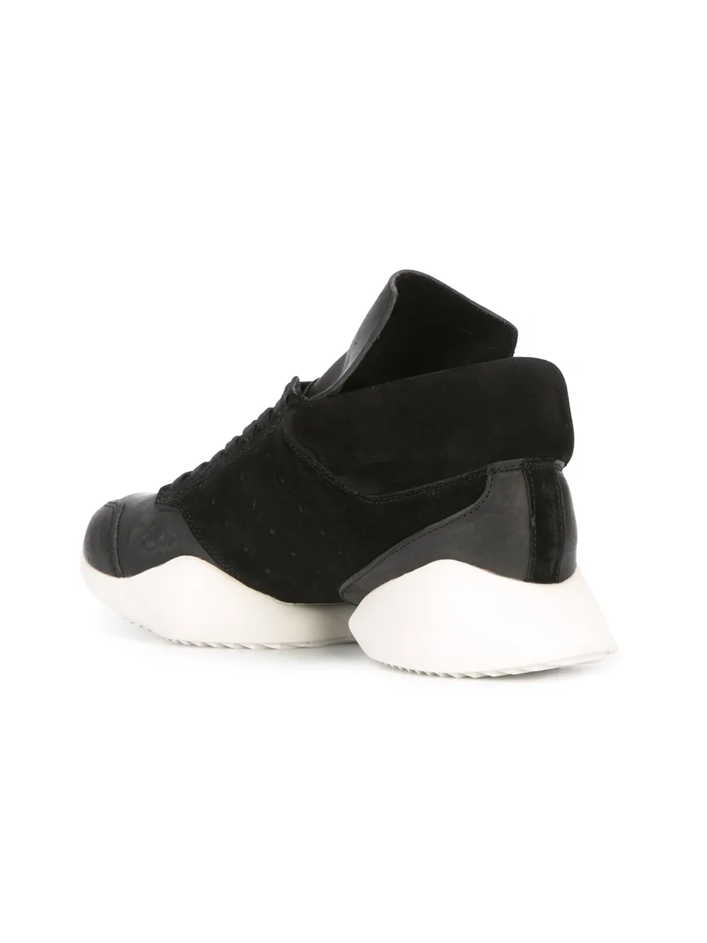 Rick Owens ' x Adidas Tech Runner' sneakers Black