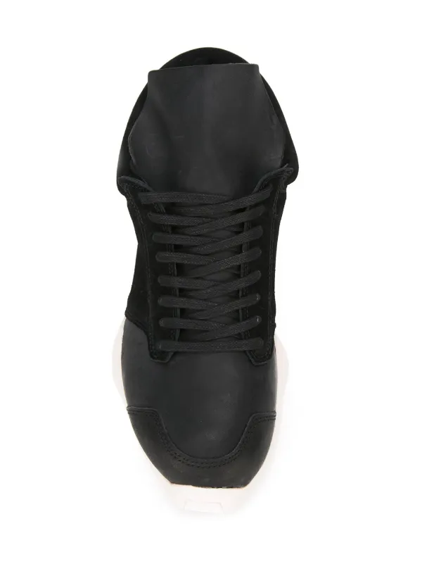 Rick Owens 'Rick Owens x Adidas Tech Runner' Sneakers | Black