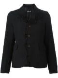 Comme Des Garçons Comme Des Garçons ruffled blazer - Black