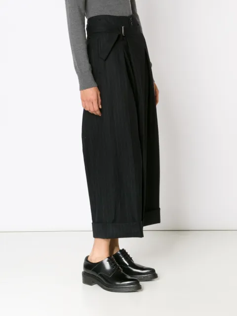 Yohji Yamamoto Wide Leg Trousers - Farfetch