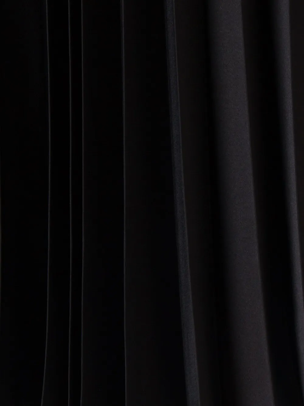 Noir Kei Ninomiya pleated skirt Zwart