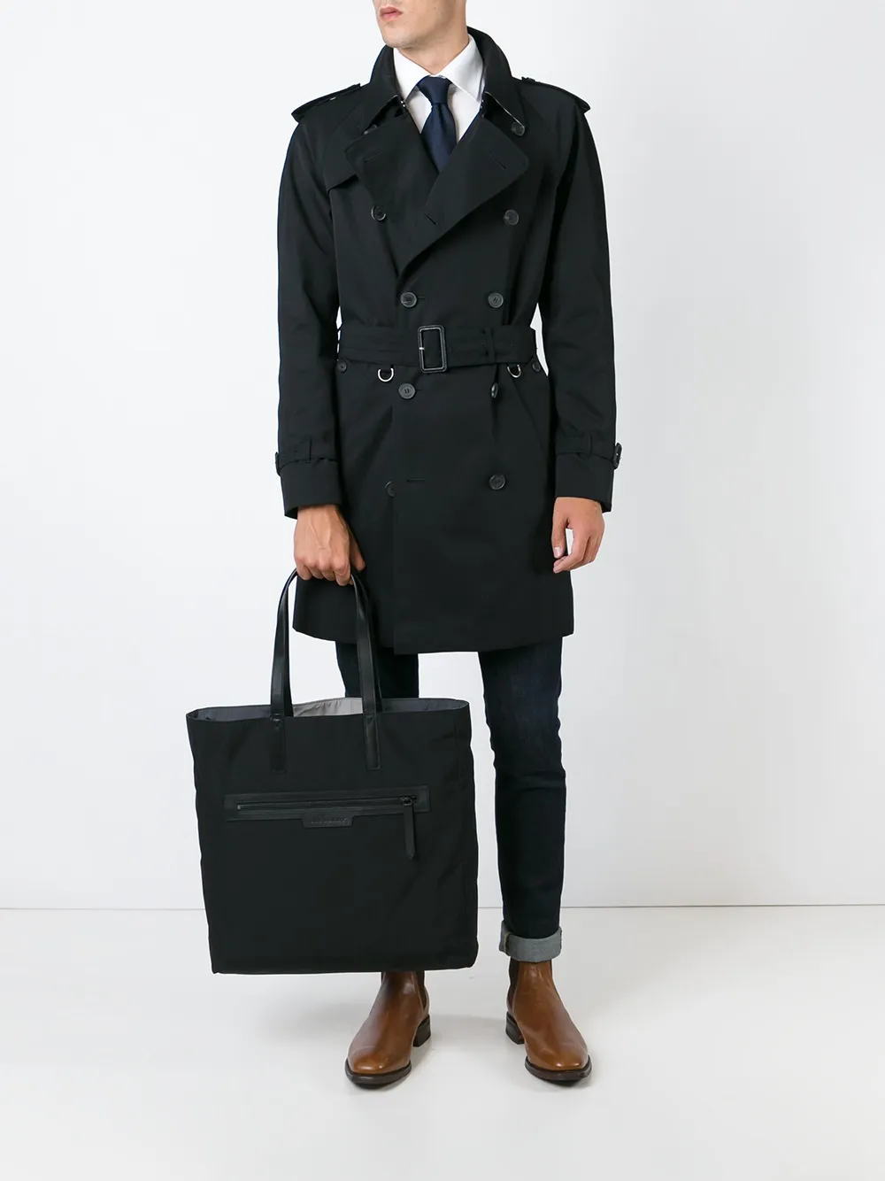 Burberry 'Brickley' tote Zwart