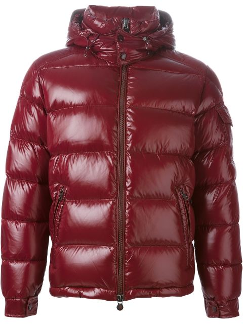 burgundy moncler maya