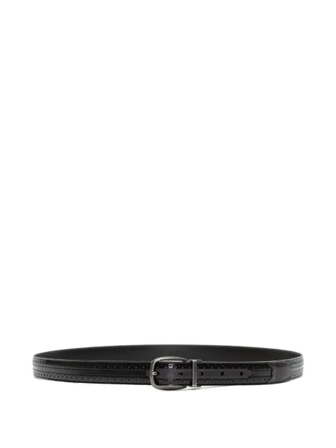 Dolce & Gabbana perforated detail belt  