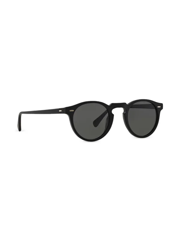 Oliver Peoples Óculos De Sol Gregory Peck | Preto | FARFETCH BR