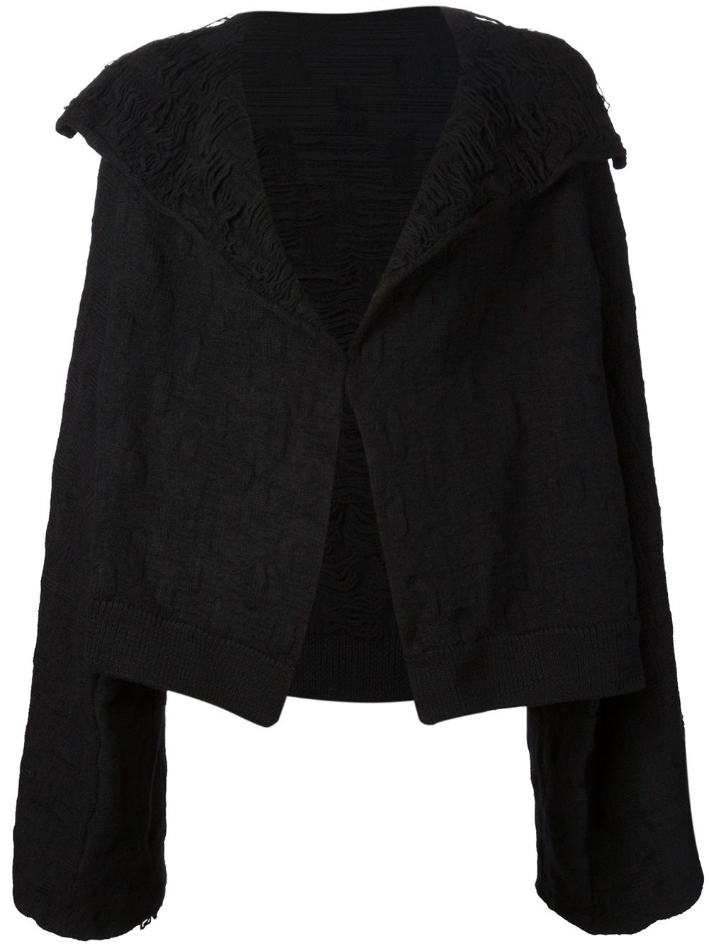 Yohji Yamamoto oversized jacket – Black