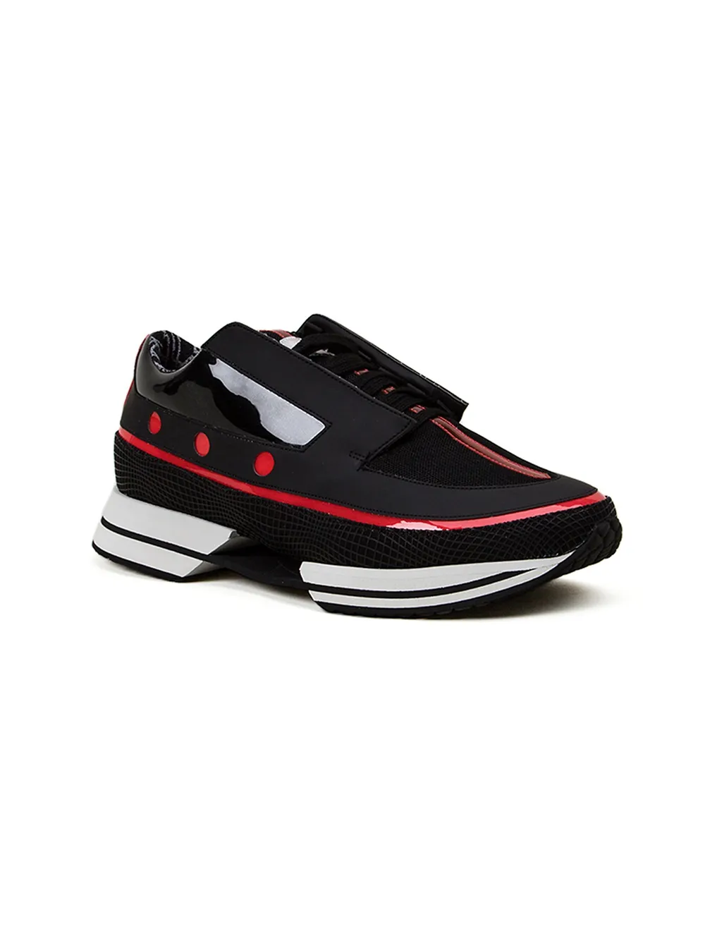 Alberto Premi panelled lace-up sneakers | Low-Tops | Image 2