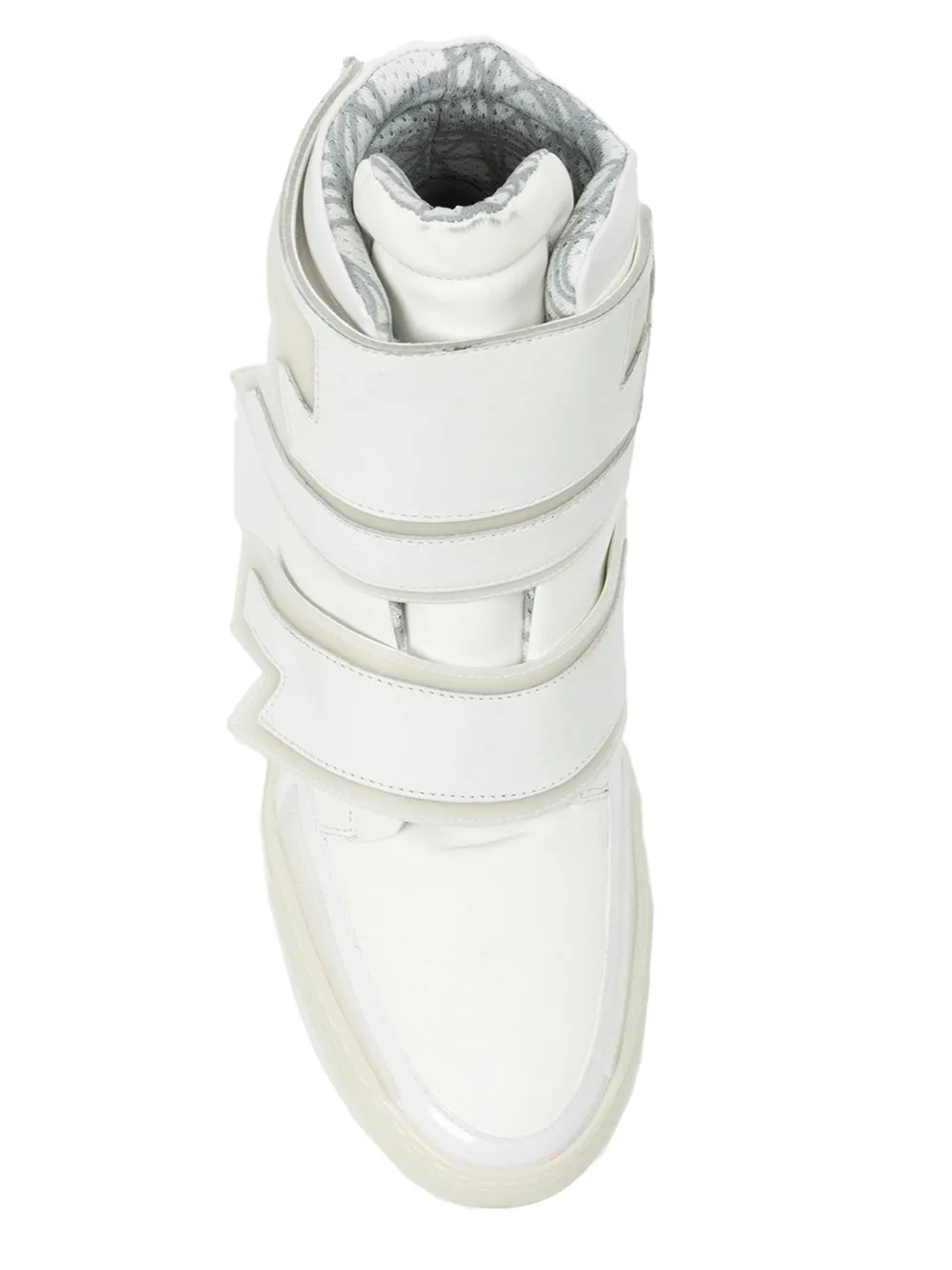 Alberto Premi velcro fastening hi-top sneakers White