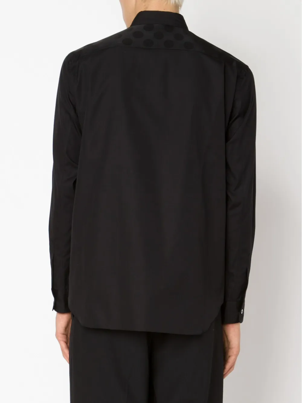 Comme des Garçons Homme Plus tassel shirt Zwart
