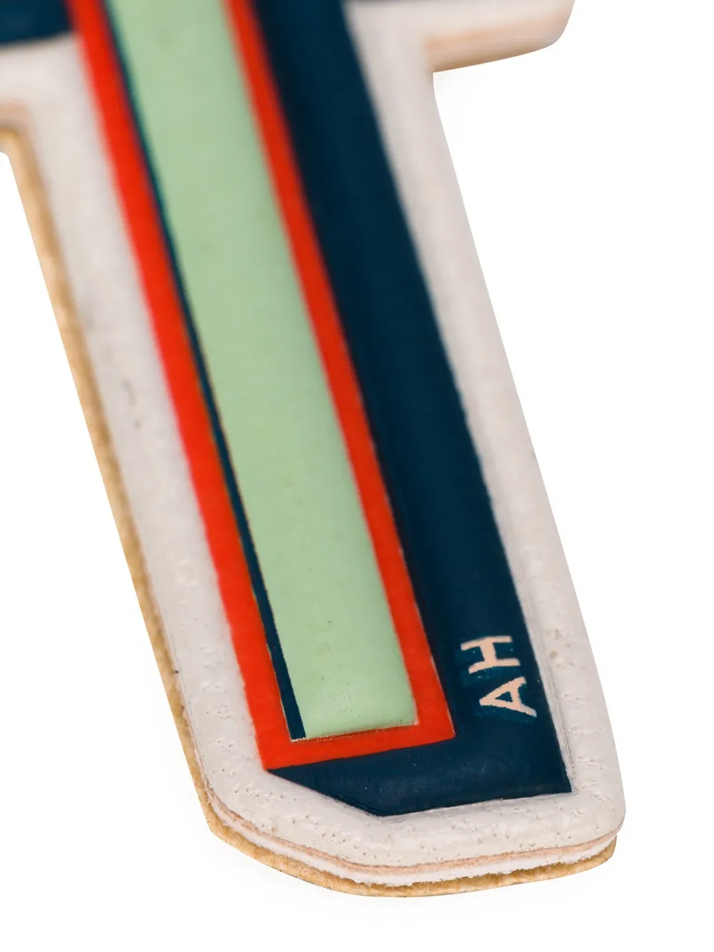 Anya Hindmarch 'T' bag patch Groen