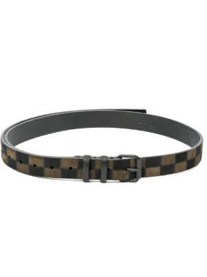 Haider Ackermann Skinny Leather Belt | ブラック | FARFETCH JP