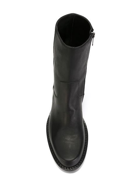 ann demeulemeester double zip ankle boots
